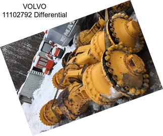 VOLVO 11102792 Differential