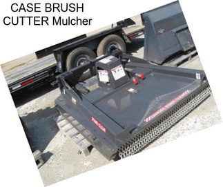 CASE BRUSH CUTTER Mulcher