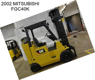 2002 MITSUBISHI FGC40K