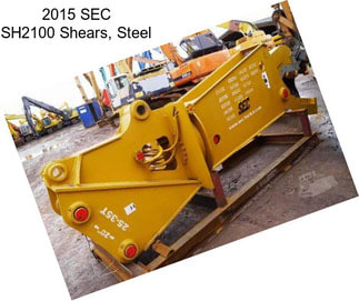 2015 SEC SH2100 Shears, Steel