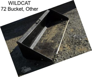 WILDCAT 72 Bucket, Other