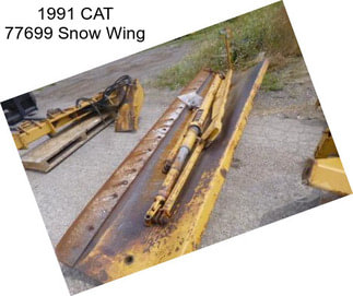 1991 CAT 77699 Snow Wing