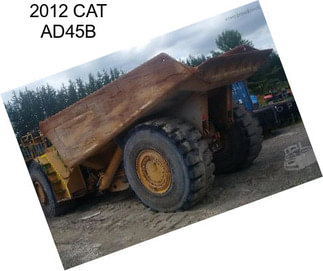 2012 CAT AD45B