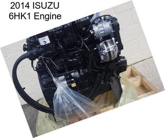 2014 ISUZU 6HK1 Engine