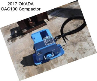 2017 OKADA OAC100 Compactor