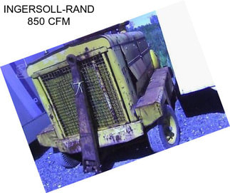 INGERSOLL-RAND 850 CFM