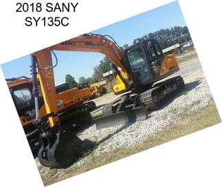 2018 SANY SY135C