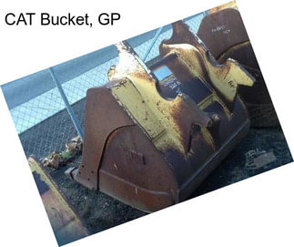 CAT Bucket, GP