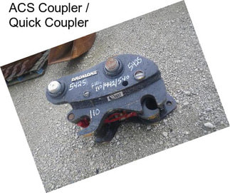 ACS Coupler / Quick Coupler