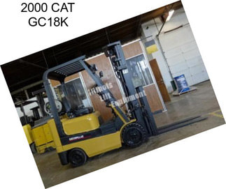 2000 CAT GC18K