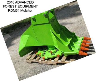 2018 ADVANCED FOREST EQUIPMENT RDM34 Mulcher