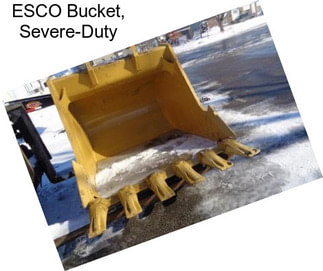 ESCO Bucket, Severe-Duty