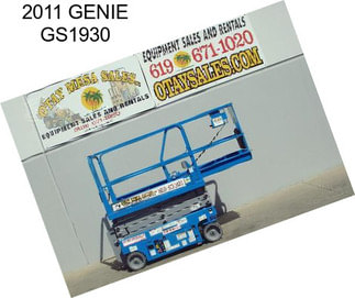 2011 GENIE GS1930