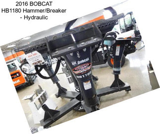 2016 BOBCAT HB1180 Hammer/Breaker - Hydraulic