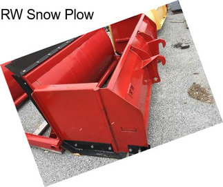 RW Snow Plow