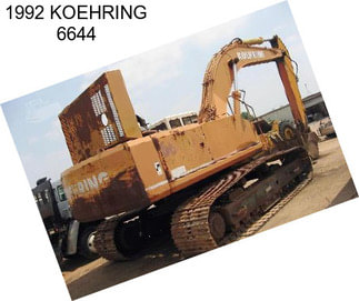 1992 KOEHRING 6644