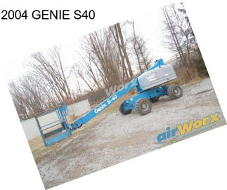 2004 GENIE S40