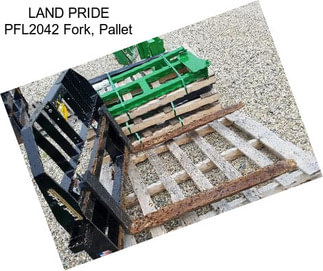 LAND PRIDE PFL2042 Fork, Pallet