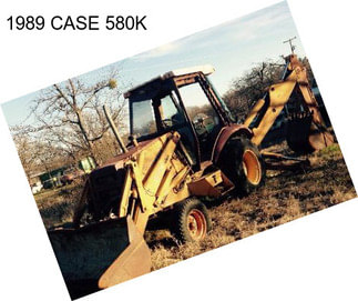 1989 CASE 580K