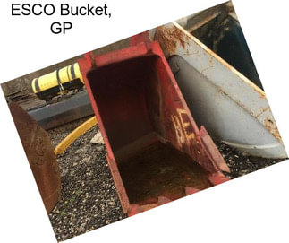 ESCO Bucket, GP