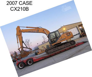 2007 CASE CX210B