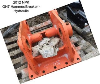 2012 NPK GH7 Hammer/Breaker - Hydraulic