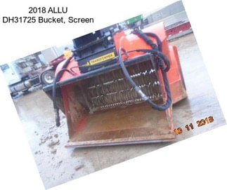 2018 ALLU DH31725 Bucket, Screen