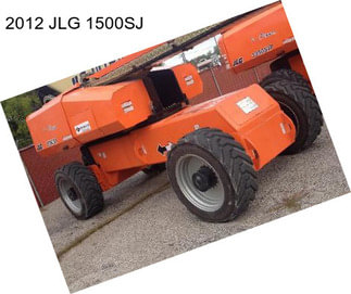 2012 JLG 1500SJ