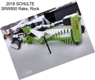 2018 SCHULTE SRW800 Rake, Rock