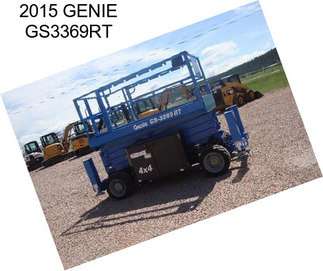 2015 GENIE GS3369RT