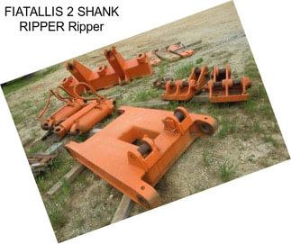 FIATALLIS 2 SHANK RIPPER Ripper