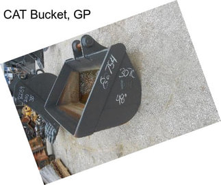 CAT Bucket, GP