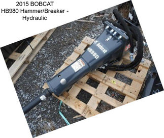 2015 BOBCAT HB980 Hammer/Breaker - Hydraulic