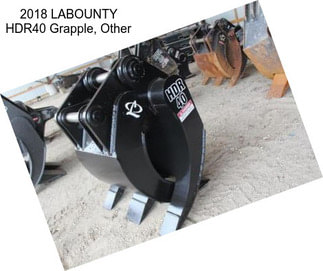 2018 LABOUNTY HDR40 Grapple, Other