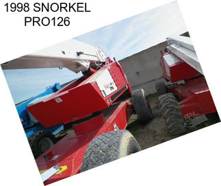 1998 SNORKEL PRO126