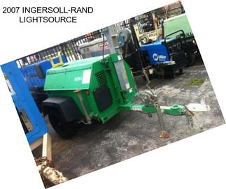 2007 INGERSOLL-RAND LIGHTSOURCE