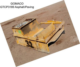 GOMACO GTCP3189 Asphalt/Paving