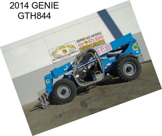 2014 GENIE GTH844