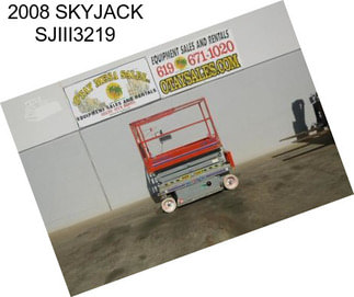 2008 SKYJACK SJIII3219