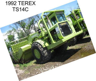 1992 TEREX TS14C