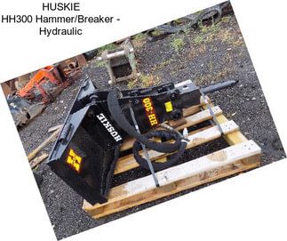 HUSKIE HH300 Hammer/Breaker - Hydraulic