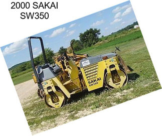 2000 SAKAI SW350