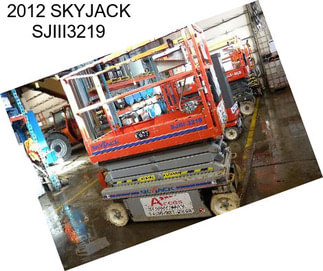 2012 SKYJACK SJIII3219