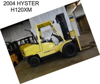 2004 HYSTER H120XM