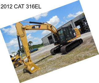 2012 CAT 316EL