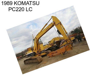 1989 KOMATSU PC220 LC