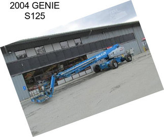 2004 GENIE S125