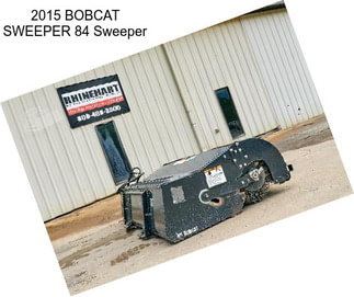 2015 BOBCAT SWEEPER 84 Sweeper