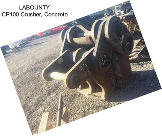 LABOUNTY CP100 Crusher, Concrete