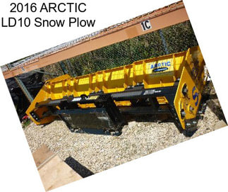 2016 ARCTIC LD10 Snow Plow